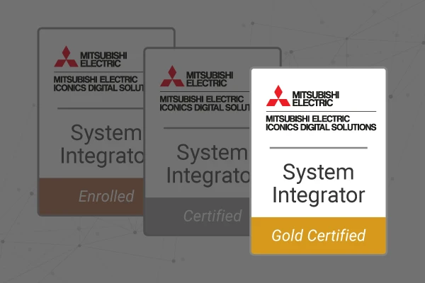 Gold certified System Integrator badge