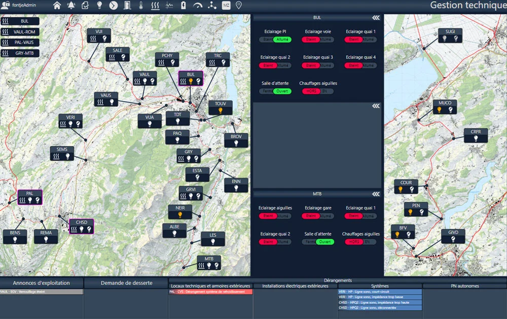 Operations Overview Map