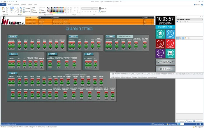 Switchboard Control Panel