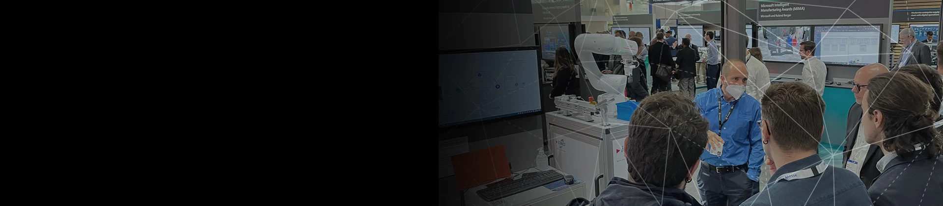 banner for news page with ICONICS employees