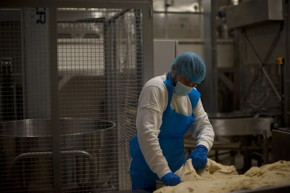 Drago Employee Working With Dough