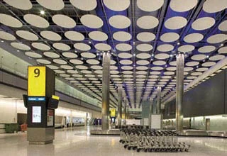 Baggage Claim at Heathrow Airport’s T5 Terminal